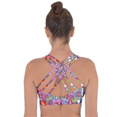 Cross String Back Sports Bra 