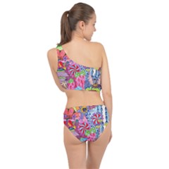 Spliced Up Two Piece Swimsuit 