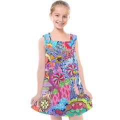 Kids  Cross Back Dress 