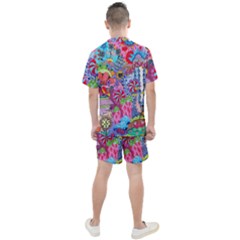 Men s Mesh T-Shirt and Shorts Set 