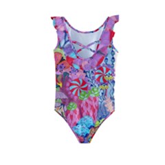 Kids  Frill Swimsuit 