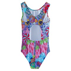 Kids  Cut-Out Back One Piece Swimsuit 