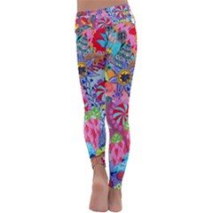 Kids  Lightweight Velour Classic Yoga Leggings 