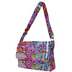 Full Print Messenger Bag (L) 