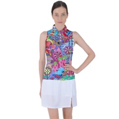 Women s Sleeveless Polo T-Shirt 