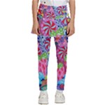 Cabbage Flower Abstract (1) (custom) Kids  Skirted Pants