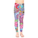 Cabbage Flower Abstract (1) (custom) Kids  Classic Winter Leggings