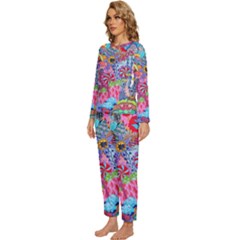 Womens  Long Sleeve Lightweight Pajamas Set 