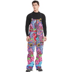 Men s Front Zip Ski And Snowboard Bib Pants 