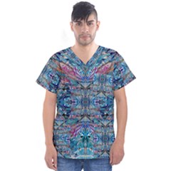 Men s V-Neck Scrub Top 