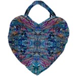 Blend I Eraser 4-1 Repeats I Giant Heart Shaped Tote