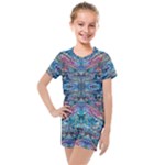 Blend I Eraser 4-1 Repeats I Kids  Mesh T-Shirt and Shorts Set