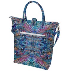 Buckle Top Tote Bag 