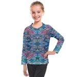 Blend I Eraser 4-1 Repeats I Kids  Long Mesh T-Shirt