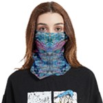 Blend I Eraser 4-1 Repeats I Face Covering Bandana (Two Sides)