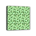 Leaves Pattern Texture Seamless Mini Canvas 4  x 4  (Stretched)