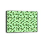 Leaves Pattern Texture Seamless Mini Canvas 6  x 4  (Stretched)