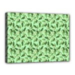 Leaves Pattern Texture Seamless Canvas 16  x 12  (Stretched)