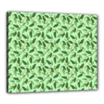 Leaves Pattern Texture Seamless Canvas 24  x 20  (Stretched)