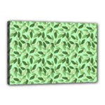 Leaves Pattern Texture Seamless Canvas 18  x 12  (Stretched)