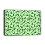 Leaves Pattern Texture Seamless Deluxe Canvas 18  x 12  (Stretched)