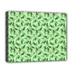 Leaves Pattern Texture Seamless Deluxe Canvas 20  x 16  (Stretched)