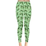 Leaves Pattern Texture Seamless Everyday Leggings 