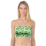 Leaves Pattern Texture Seamless Bandeau Top