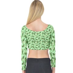 Long Sleeve Crop Top 