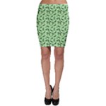 Leaves Pattern Texture Seamless Bodycon Skirt