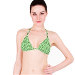 Leaves Pattern Texture Seamless Classic Bikini Top