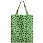 Leaves Pattern Texture Seamless Zipper Classic Tote Bag