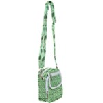 Leaves Pattern Texture Seamless Shoulder Strap Belt Bag