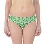 Leaves Pattern Texture Seamless Hipster Bikini Bottoms