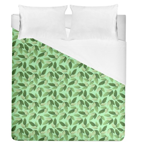 Leaves Pattern Texture Seamless Duvet Cover (Queen Size) from ArtsNow.com