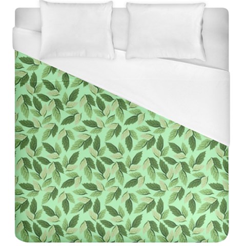 Leaves Pattern Texture Seamless Duvet Cover (King Size) from ArtsNow.com