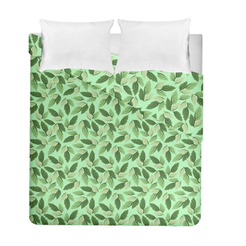 Leaves Pattern Texture Seamless Duvet Cover Double Side (Full/ Double Size) from ArtsNow.com