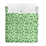 Leaves Pattern Texture Seamless Duvet Cover Double Side (Full/ Double Size)