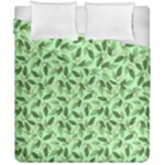 Leaves Pattern Texture Seamless Duvet Cover Double Side (California King Size)