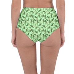 Reversible High-Waist Bikini Bottoms 