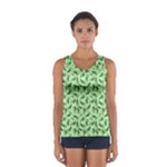 Leaves Pattern Texture Seamless Sport Tank Top 