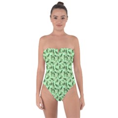 Tie Back One Piece Swimsuit 