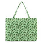 Leaves Pattern Texture Seamless Medium Tote Bag