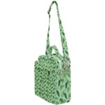 Leaves Pattern Texture Seamless Crossbody Day Bag