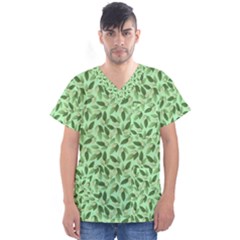 Men s V-Neck Scrub Top 