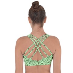 Cross String Back Sports Bra 