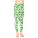 Leaves Pattern Texture Seamless Kids  Leggings