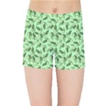 Leaves Pattern Texture Seamless Kids  Sports Shorts