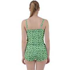 Tie Front Two Piece Tankini 