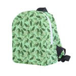 Leaves Pattern Texture Seamless Kids  Age 2-4 Lightweight Preschool Backpack